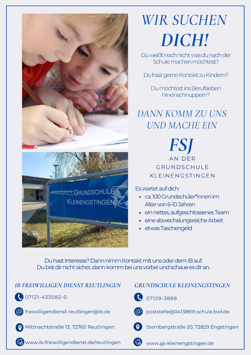 Wir suchen Dich